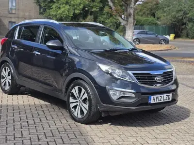 Used Kia Sportage 116 HP (85 kW) 2012 Black SUV
