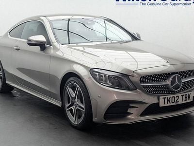 Silver Used 2019 Mercedes C300 AMG line Coupe | £17,350 (Good price)