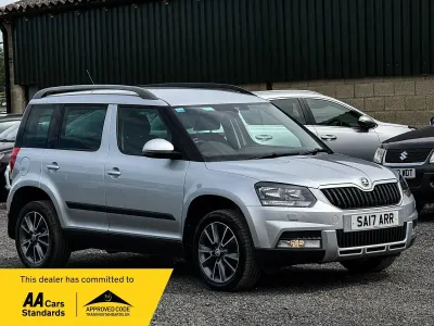 Used Skoda Yeti SE Drive 110 HP (80 kW) 2017 Silver SUV
