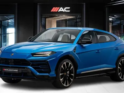 Used Lamborghini Urus 666 HP (489 kW) 2019 Blue SUV