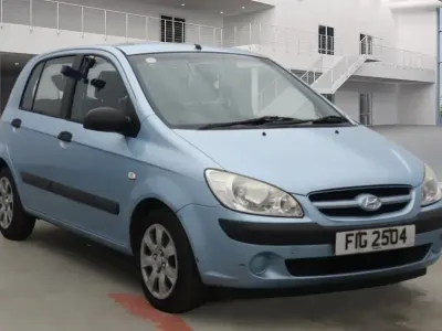 Used Hyundai Getz 62 HP (45 kW) 2007 Blue Hatchback