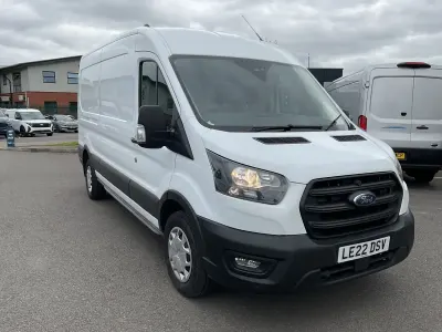 Used Ford Transit Trend 130 HP (95 kW) 2022 White Van