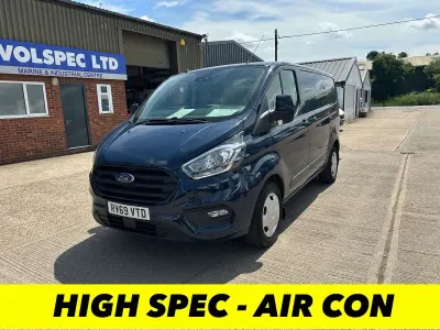 Used Ford Transit Custom Trend 130 HP (95 kW) 2019 Blue Van
