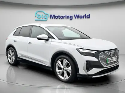 Used Audi Q4 e-tron S-Line 150 kW (204 HP) 2023 White SUV