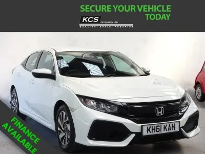Używany Honda Civic SE 126 KM (92 kW) 2019 Biały Hatchback