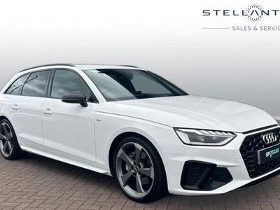 used Audi A4 AVANT 2.0 TFSI 40 BLACK EDITION S TRONIC EURO 6 (S/S) 5D PETROL FROM 2021 FROM BRISTOL (BS10 7TS) | SPOTICAR
