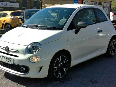 Gebraucht Fiat 500 S 69 PS (50 kW) 2017 Weiß Kleinwagen
