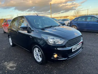 Used Ford Ka Plus Zetec 2017 Black Hatchback