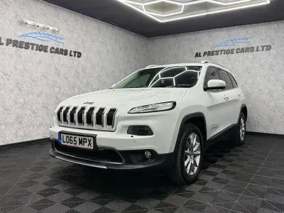 Used Jeep Cherokee Limited 200 HP (147 kW) 2015 White SUV