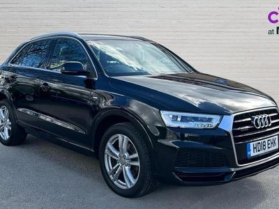 Used Audi Q3 S-Line 180 HP (132 kW) 2018 Black SUV