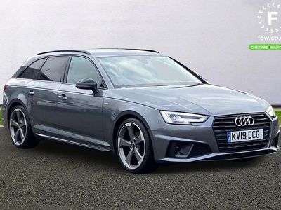 Used Audi A4 Black Edition 190 HP (139 kW) 2019 Grey Estate