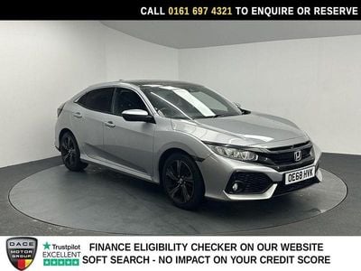 Used Honda Civic EX 129 HP (94 kW) 2019 Silver Hatchback