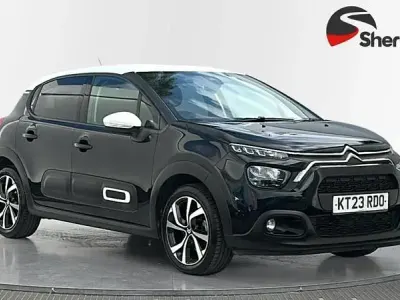 Used Citroën C3 PureTech 110 HP (80 kW) 2023 Black Hatchback