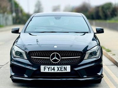 Used Mercedes CLA220 AMG 2014 Black Sedan