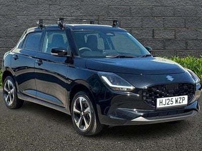 Black Used 2025 Suzuki Swift Hatchback | £18,995 (Expensive)