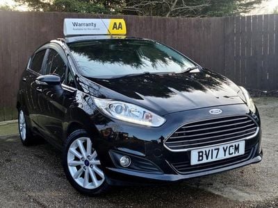 Used Ford Fiesta Titanium 2017 Black Hatchback