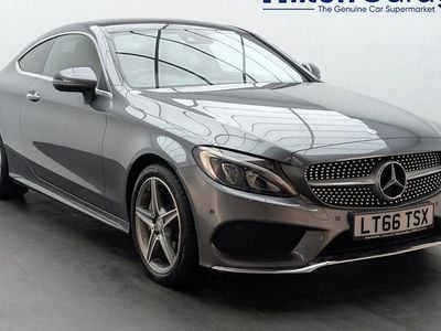 Grey Used 2016 Mercedes C300 AMG line Coupe | £17,650 (A bit pricey)