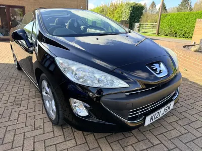Gebraucht Peugeot 308 CC Sport 2011 Schwarz Cabrio