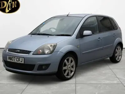 Used Ford Fiesta Zetec 75 HP (55 kW) 2007 Blue Hatchback