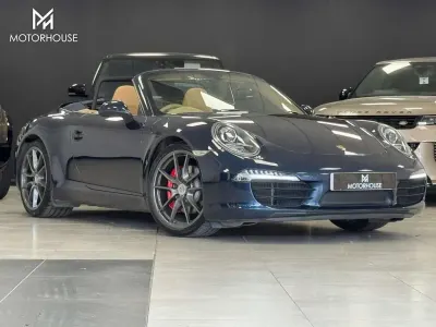 Used Porsche 911 Carrera S Cabriolet 400 HP (294 kW) 2012 Blue Cabriolet