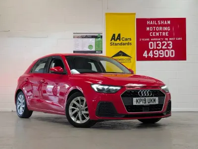 Used Audi A1 Sportback Sport 116 HP (85 kW) 2019 Misano red Hatchback