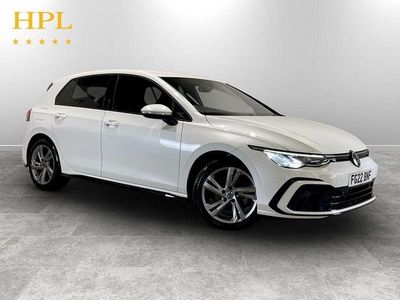 Used VW Golf VIII R-line 130 HP (95 kW) 2022 White Hatchback