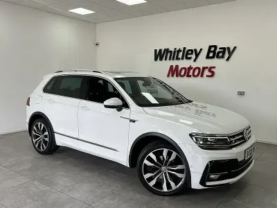 Used VW Tiguan R-line 150 HP (110 kW) 2020 White SUV