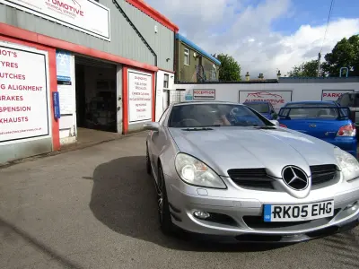 Used Mercedes SLK350 272 HP (200 kW) 2005 Silver Cabriolet