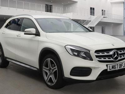Used Mercedes GLA200 AMG line 136 HP (100 kW) 2017 Cirrus white SUV