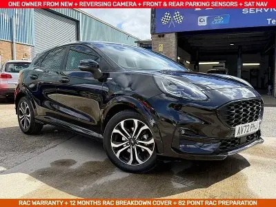 Begagnad Ford Puma ST-Line 125 HK (91 kW) 2022 Svart SUV
