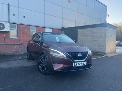 Burgundy Used 2022 Nissan Qashqai Tekna SUV | £18,995 (A bit pricey)