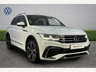 Used VW Tiguan R-line 150 HP (110 kW) 2023 White SUV