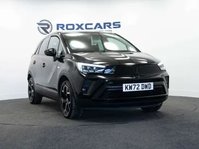 Used Vauxhall Crossland Ultimate 130 HP (95 kW) 2023 Black SUV