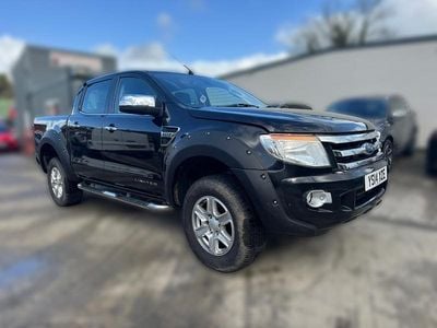 Used Ford Ranger Limited 150 HP (110 kW) 2014 Black Pickup
