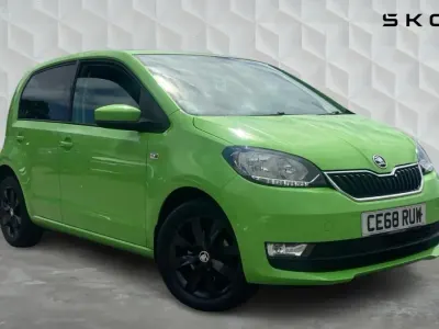 Used Skoda Citigo Colour Edition 60 HP (44 kW) 2018 Kiwi green Hatchback