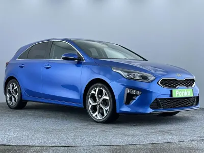 Käytetty Kia Ceed 138 HP (101 kW) 2019 Sininen Viistoperä