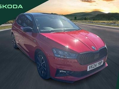 Used Skoda Fabia Monte Carlo 147 HP (108 kW) 2024 Red Hatchback
