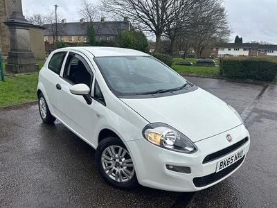 Used Fiat Punto Pop 2015 White Hatchback