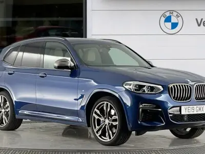 Used BMW X3 M Sport 360 HP (264 kW) 2019 Blue SUV