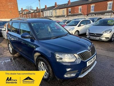 Blue Used 2014 Skoda Yeti GreenLine SUV | £6,485 (Fair price)