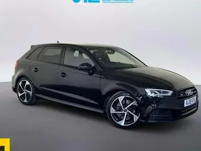 Used Audi S3 Sportback Black Edition 300 HP (220 kW) 2019 Black Hatchback