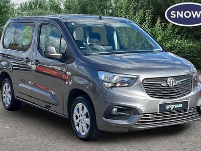 Used Vauxhall Combo S 131 HP (96 kW) 2020 Grey MPV
