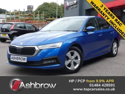 Used Skoda Octavia SE First Edition 110 HP (80 kW) 2020 Blue Hatchback