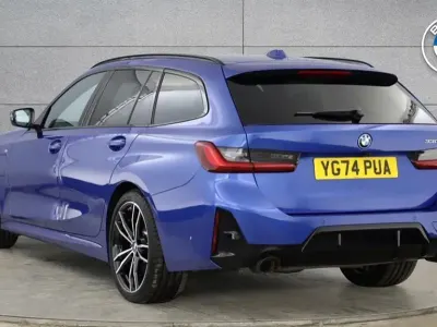 Used BMW 330e M Sport 2024 Blue Estate
