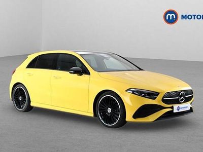 Used Mercedes A200 Exclusive 163 HP (119 kW) 2023 Yellow Hatchback