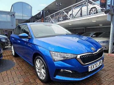 Race blue Used 2022 Skoda Scala SE L Hatchback | £15,980 (Fair price)