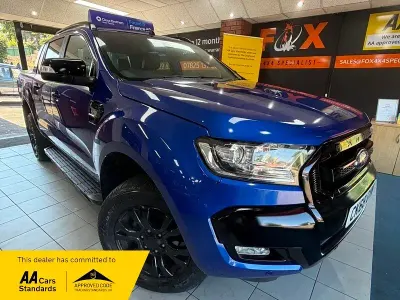 Used Ford Ranger Wildtrack 200 HP (147 kW) 2018 Blue Pickup