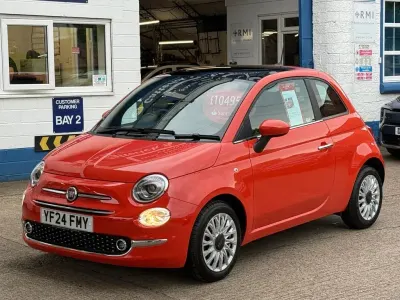 Used Fiat 500 S 70 HP (51 kW) 2024 Orange Hatchback