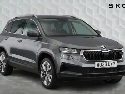 Used Skoda Karoq SE L 150 HP (110 kW) 2023 Graphite grey metallic SUV