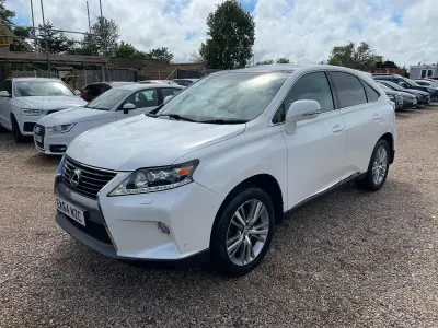 Used Lexus RX450h 2014 White SUV
